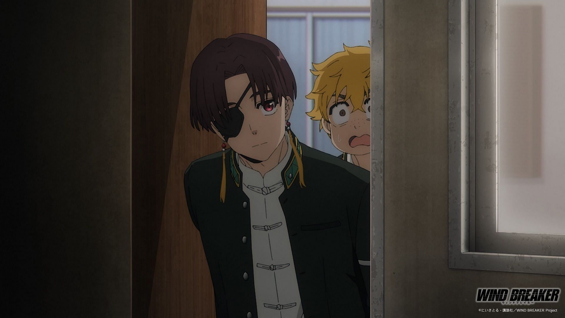 Episode 4 of Wind Breaker season 2 will see Nirei and Suo visiting Haruka Saura (Image via CloverWorks)